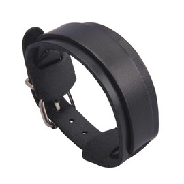 JAOYU Leather Cuff Bracelet for Men Leather Wristband Punk Cuff Bracelet Steampunk Leather Bracelet Rocker Jewelry for Women Gifts