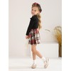 Toddler Girl Clothes Baby Ruffle Ribbed Long Sleeve Ruffle Button