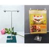 AZAKBL Pop Stand Adjustable Length Poster Stand Portable Easy Storage