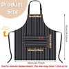 Candcamp 2 Pack Chef Apron, Chef Aprons for Men, Aprons