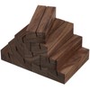 VILLFUL 12Pcs Place Card Holder Walnut Wood Display Stands Rustic