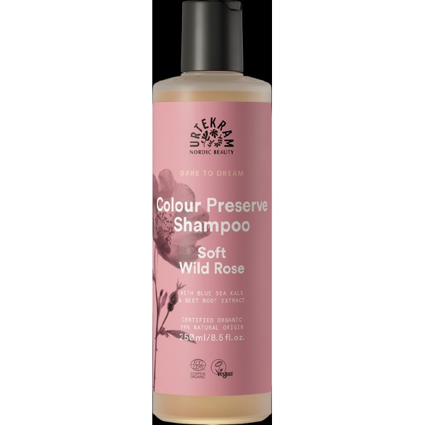 Urtekram Soft Wild Rose Shampoo, 250 ml