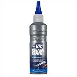 Formula 100 All Conditions Bike Chain Lube – All-Weather Lubricant for Bicycles & Electric Bikes – Protects Against Wear, Reduces Friction, Fights Corrosion – 120ml (4.06 oz)