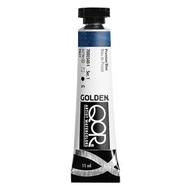 Golden QoR Watercolour : 11ml Prussian Blue