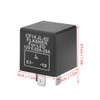 Relé de Intermitencia LED de 3 Pines 12V 0.02A-20A CF14