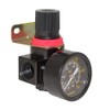 beduan Br4000 Air Compressor Regulator Combo, Manual Drain With Bracket,