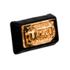 Maxxima M09360YCL Amber 1-1/2" Rectangular LED Clear Lens Mini Clearance
