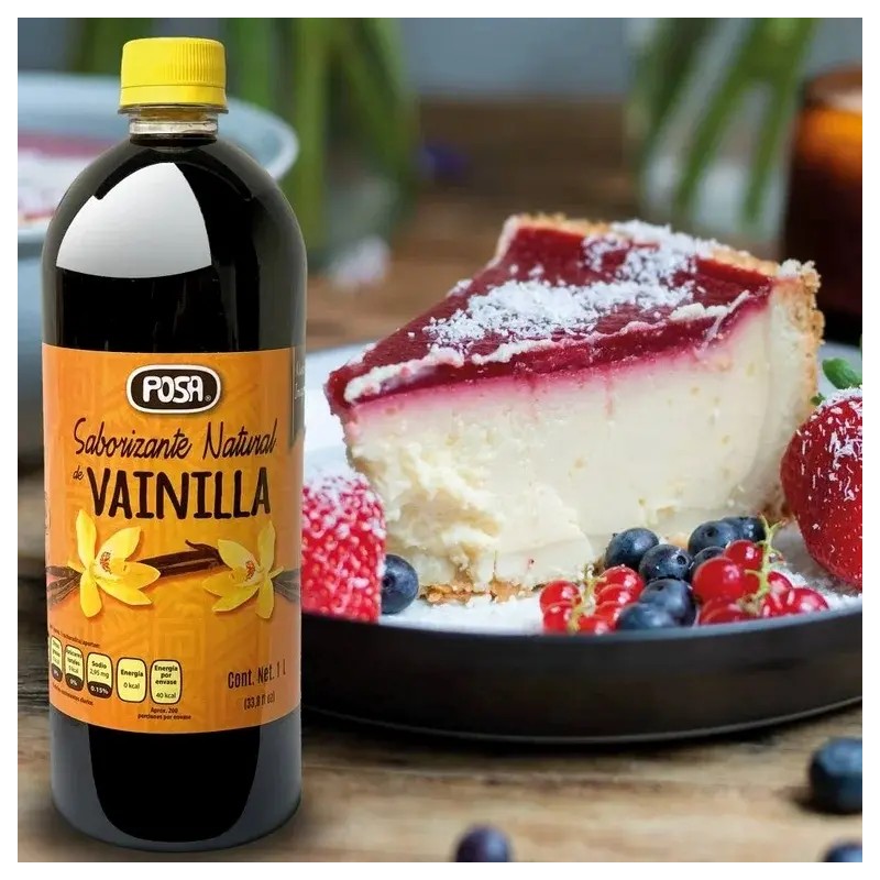 Saborizante Natural Vainilla Certificación Kosher 1lt