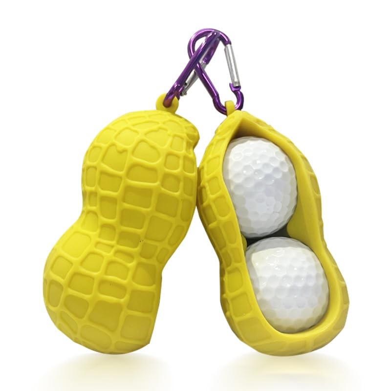 BEAGLE CAT Peanut Golf Ball Case and 10 Macho Mantees