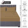Extra Deep Fitted Sheet King Size - Non Iron &