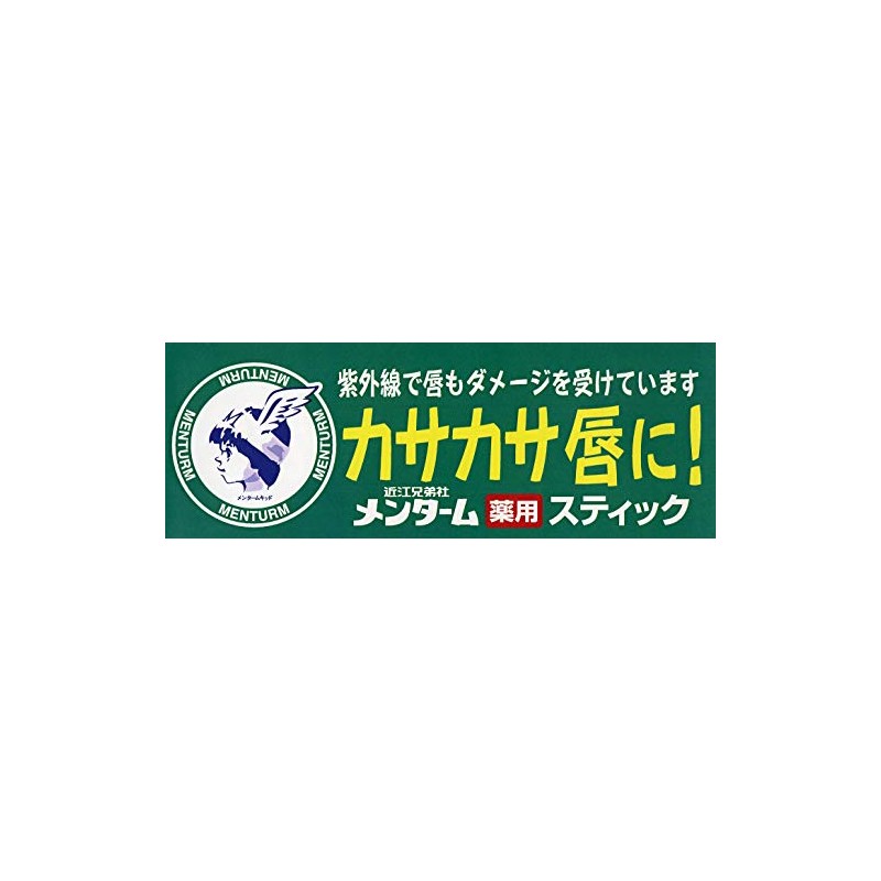 メンターム薬用スティックレギュラー2個パック