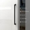 KNOKLOCK 10 Pack 5 Inch(128mm) Kitchen Cabinet Handles Matte Black