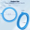2 Pack 896584000-143 Blue Front Tire Kit with Super Hump