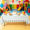 4PCS Back to School Theme Tablecloth Preschool Kindergarten Party Tablecover