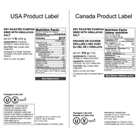 Food to Live Dry Roasted Pumpkin Seed with Himalayan Salt, 1 Pound – Oven Roasted Pepitas, Lightly Salted, No Oil, Perfect for Baking and Salads, Keto, Vegan, Kosher, Bulk