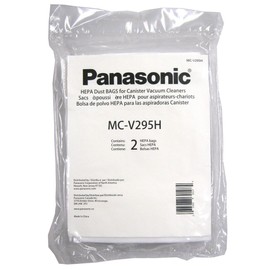 Panasonic MC-V295H Type C-19 Canister HEPA Vacuum Bag, Pack of 2