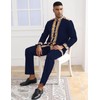 ZSJR Mens African 2 Piece Set Nigerian Dashiki Metallic Traditional