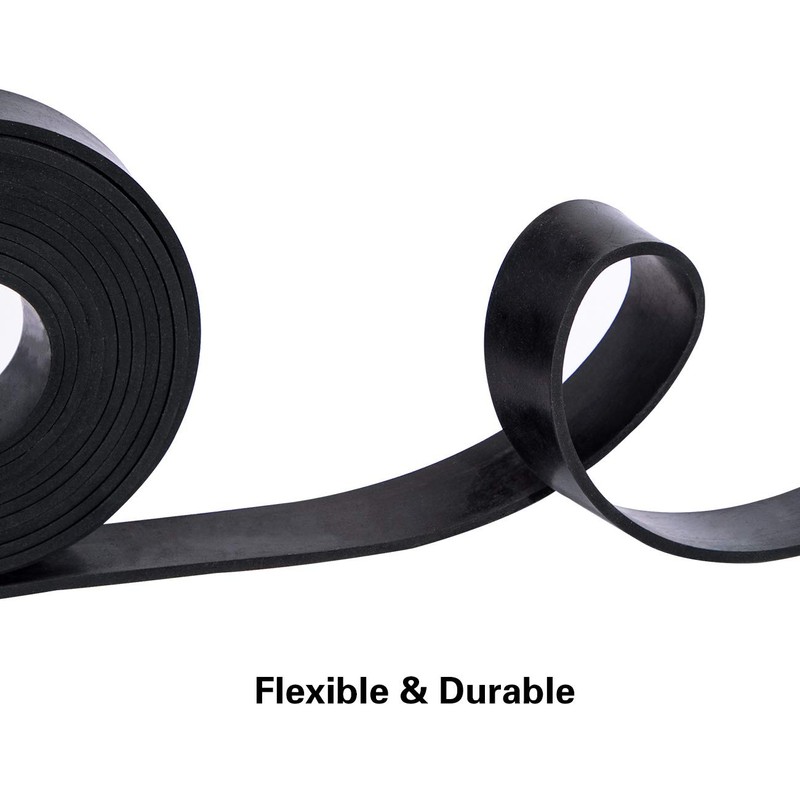 TORRAMI Solid Neoprene Rubber Strips Roll 1/16 (.062) inch Thick