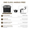Portable Electric Coffee Grinder – Rechargeable Coffee Bean Grinder with