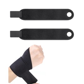 Zeayebsr 2pcs Handgelenk Bandagen Fitness, Handgelenkbandage für Sport, Handgelenkschiene für Männer und Frauen, Leicht und Langlebig Handgelenkstütze, Rutschfest Bandage Handgelenk