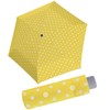 Doppler Mini Children's Pocket Umbrella Dots Yellow