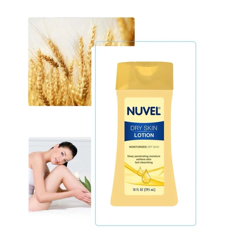 NUVEL 2pk NUVEL DRY SKIN LOTION DEEP PENETRATING MOISTURE SOFTENS