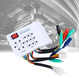 Brushless Motor Tester, Brushless Motor Controller Efficient Motor Testing Brushless Motor Tester Electro Car E Bike Scooter Hall Detection Detector 115x80x26mm