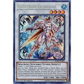 Yu-Gi-Oh! - Crystron Quandax - BLRR-EN083 - Secret Rare - 1st Edition - Battles of Legend: Relentless Revenge