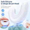 Cepillo de dientes eléctrico en forma de U para adultos