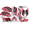 RAPTOR YAMAHA RAPTOR 660R full graphics kit RED 2001 2005..THICK
