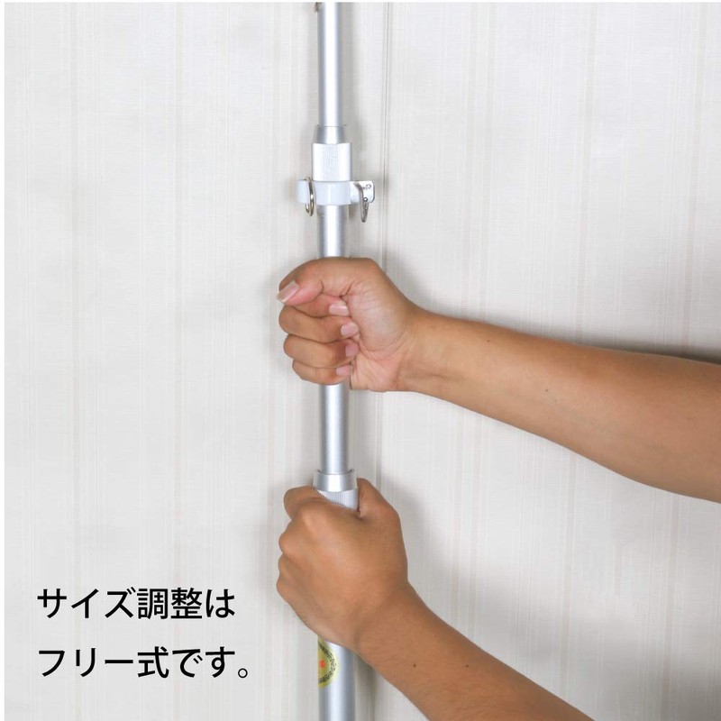 Aluminum Pole for Extendable Flags, 6.6 ft (2