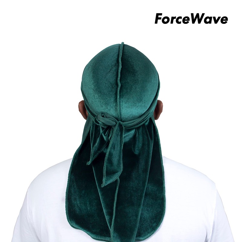 Velvet Durag for Men Wave Cap Velvet Dorag for Men