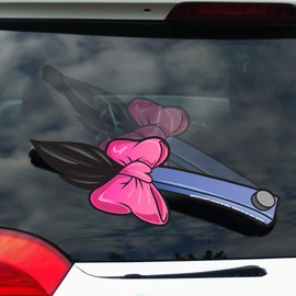 Eeyore Donkey Wagging Waving Tail with Bow WiperTags for Rear Wipers. Made in USA.