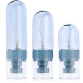 AEVBSOY 3 Pcs Small Travel Spray Bottle Fine Mist Empty Spray Bottle Leak Proof Refillable Travel Containers for Perfume Skincare Makeup Lotion Toners Cosmetics, 1oz/30ml, 2oz/60ml, 2.8oz/80ml