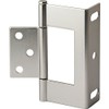 3" Non-Mortise Wrap Hinges - Satin Nickel