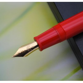 JINHAO 9019 Fountain Pen Dadao Series with High-capacity Ink Converter (Fine Nib 0.5mm, Red)