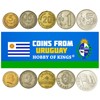 Uruguay 5 Mixed Coins | 1 Centesimo to 5 Pesos