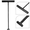 Healeved Manhole Cover Hook 12.20 Inch Metal T-Shape Manhole Lifting