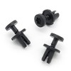 VVO Fasteners- Black Plastic Exterior Windscreen/A-Pillar Trim Clips for Citroen
