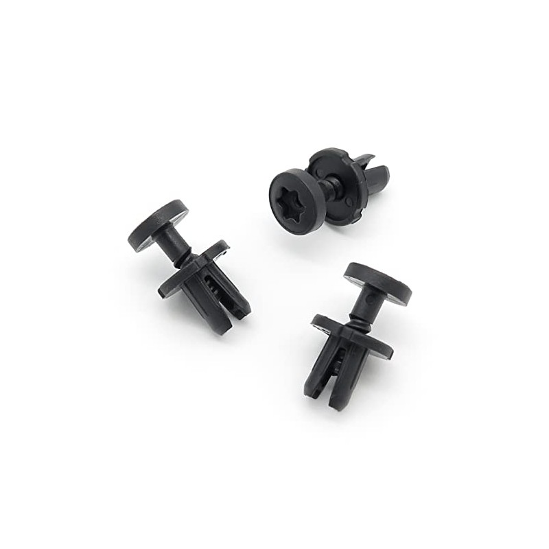 VVO Fasteners- Black Plastic Exterior Windscreen/A-Pillar Trim Clips for Citroen