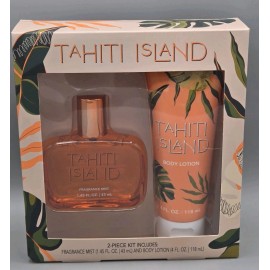 Hatchbeauty Brands LLC Tahiti Island Perfume Fragrance Mist 1.45 Fl. Oz. & 4oz Body Lotion  Gift Set