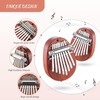 Feishiong 2 Pcs Kalimba Thumb Piano,8 Keys Portable Mini Finger