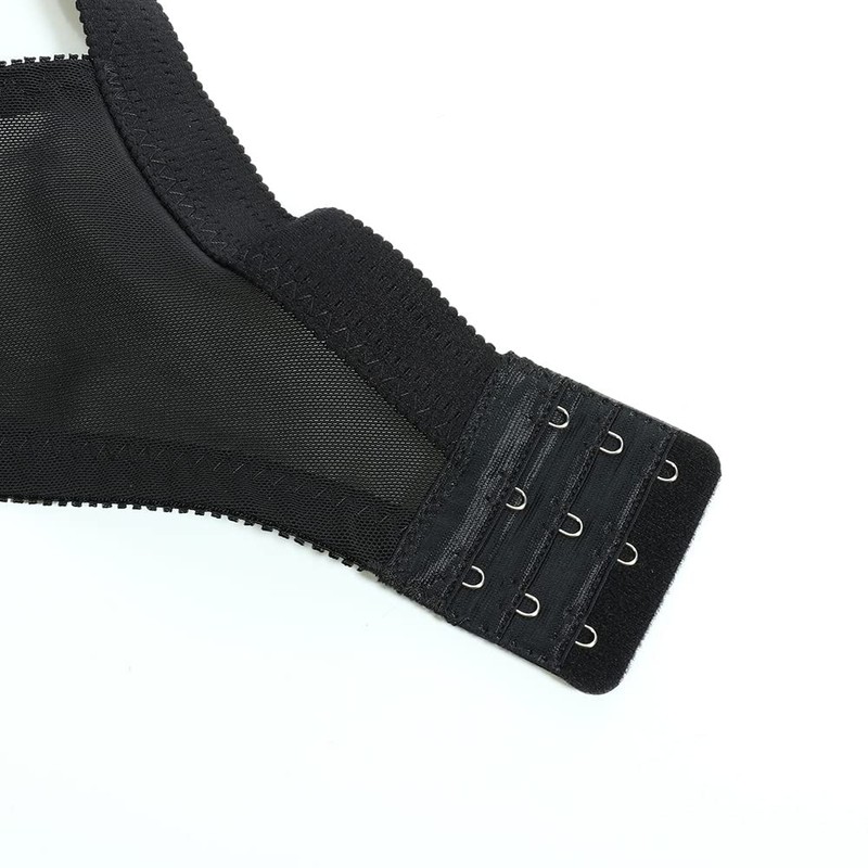 Ayigedu Women's Full Coverage Non Wired Non-Padded Minimizer Lace Plus