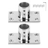 Marine Grade Boat Rectangle Hand Rail Base, Sturdy and Versatile,