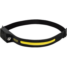Jonard Tools Solis SOL-H1 Rechargeable LED Headlight with Dual Beam, 230-Degree Wide and Spotlight, Motion Sensor, Flexible Headband, 120-350 Lumens Brightness