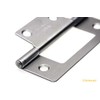 Bidoor BS-86 Stainless Steel Flash Hinge HL (with Wood Screws)