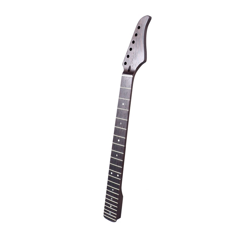 22 Frets Neck Replacement Wenge Wood Material Guitar Fingerboard Neck