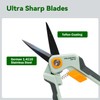 PrunePro Pruning Shears Gardening Scissors Set Professional Hand Pruner Sharp