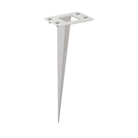 ledscom.de Garden Ground Spike for POMI and POKU Stainless Steel 18 cm 6.5 x 5 cm