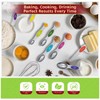 Premium Magnetic Measuring Spoons Set, Strong N52 Magnets, Heavy Duty